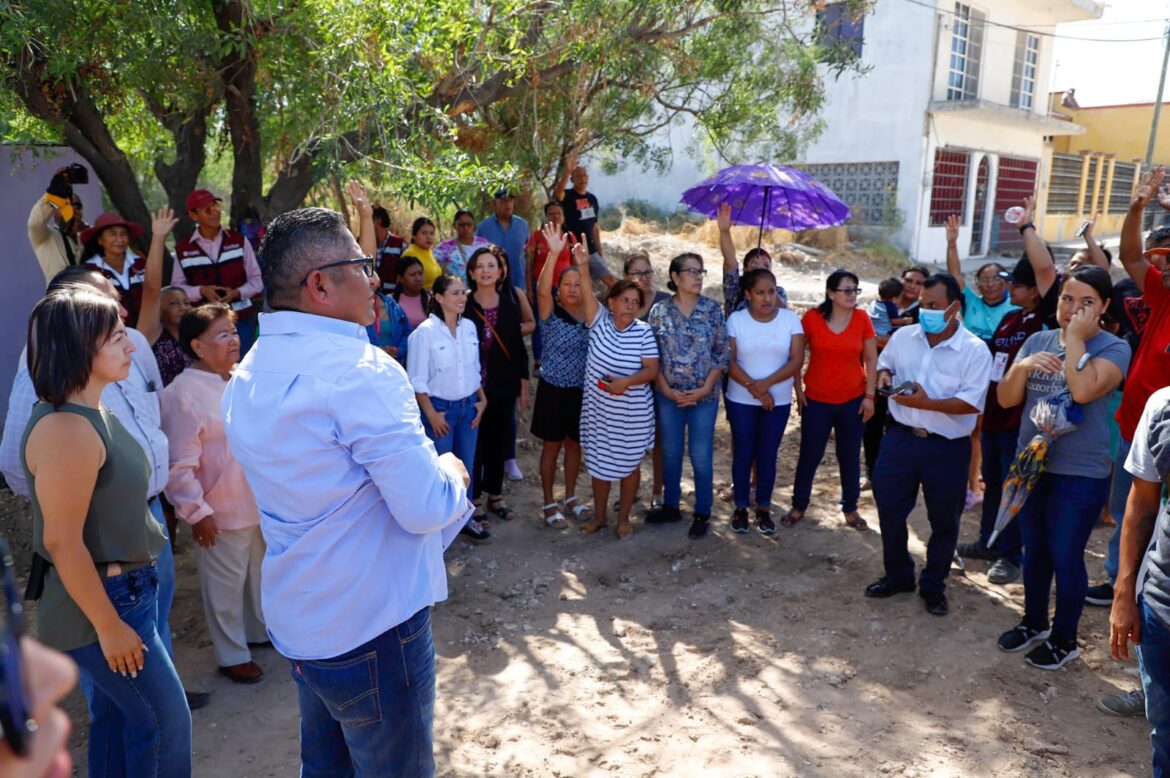 Supervisó Gobierno Municipal obra pública en Condado del Norte