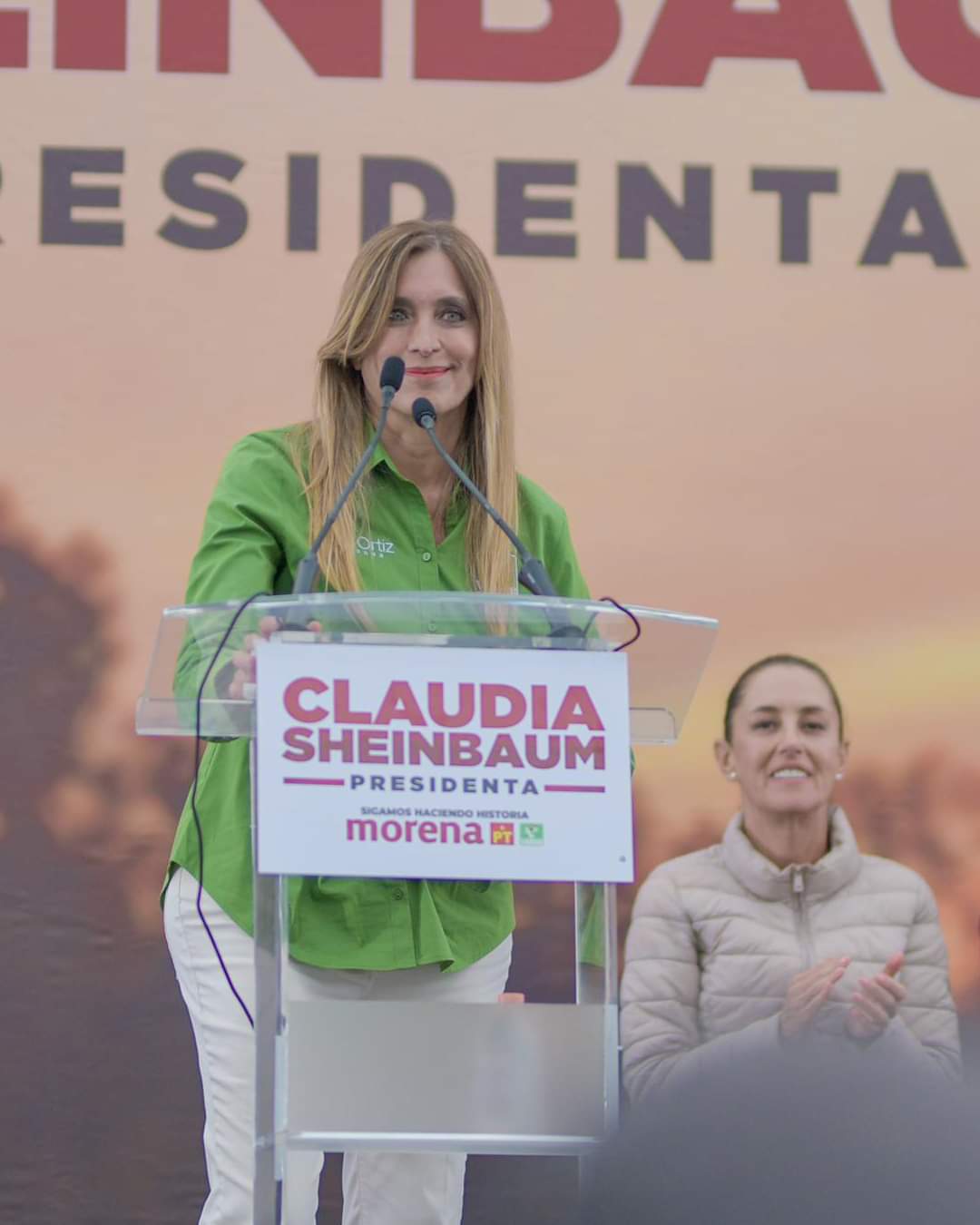 Impulsa Claudia Sheinbaum voto a favor de Maki Esther Ortiz Domínguez y Eugenio Hernández Flores