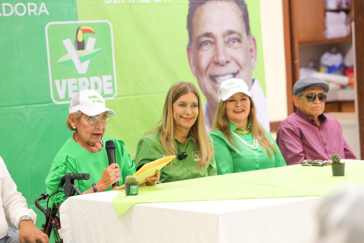 Líderes reconocen a Maki Esther Ortiz Domínguez como su candidata al Senado