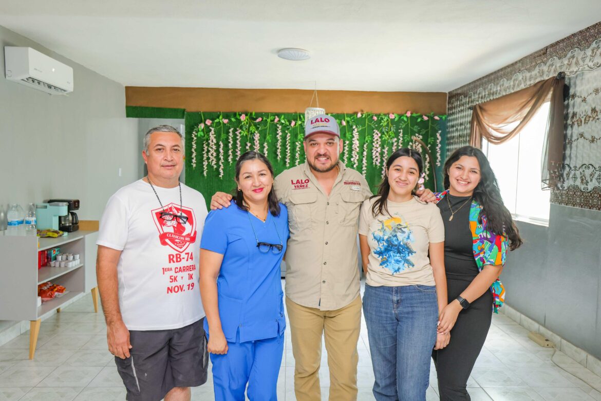 Exdirigente panista brinda su respaldo a Lalo Yáñez.