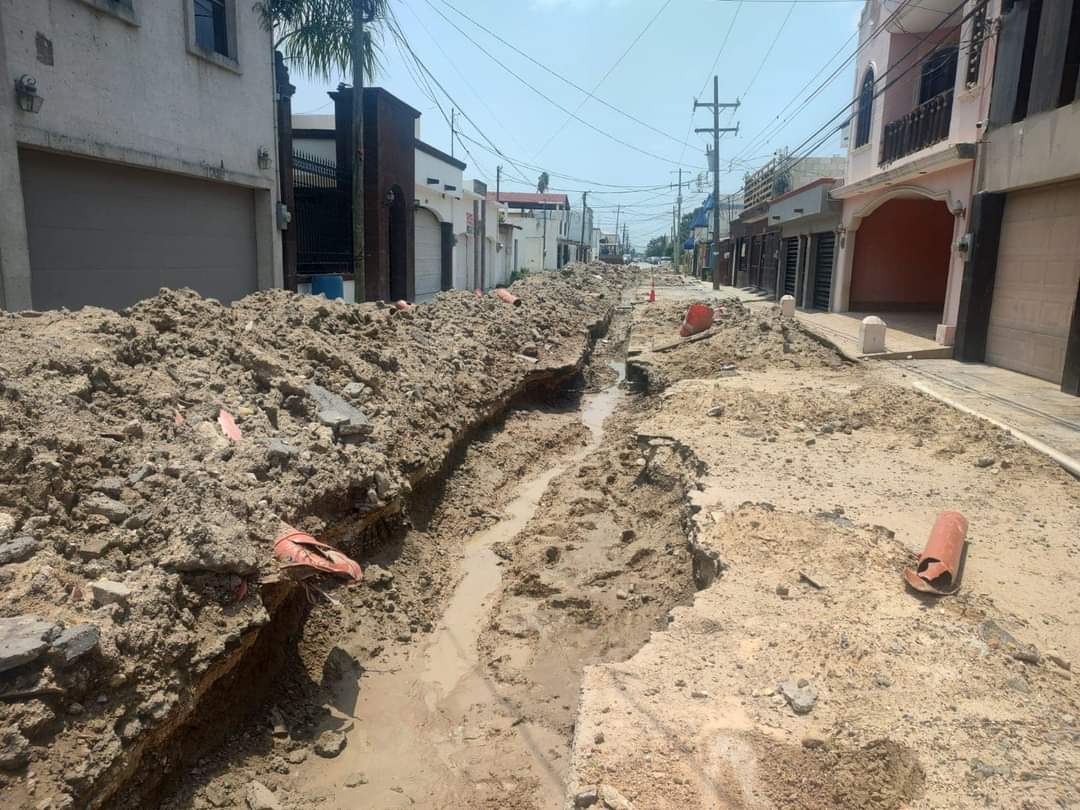 Mejora Alcalde Carlos Peña Ortiz infraestructura vial, obras no se detienen