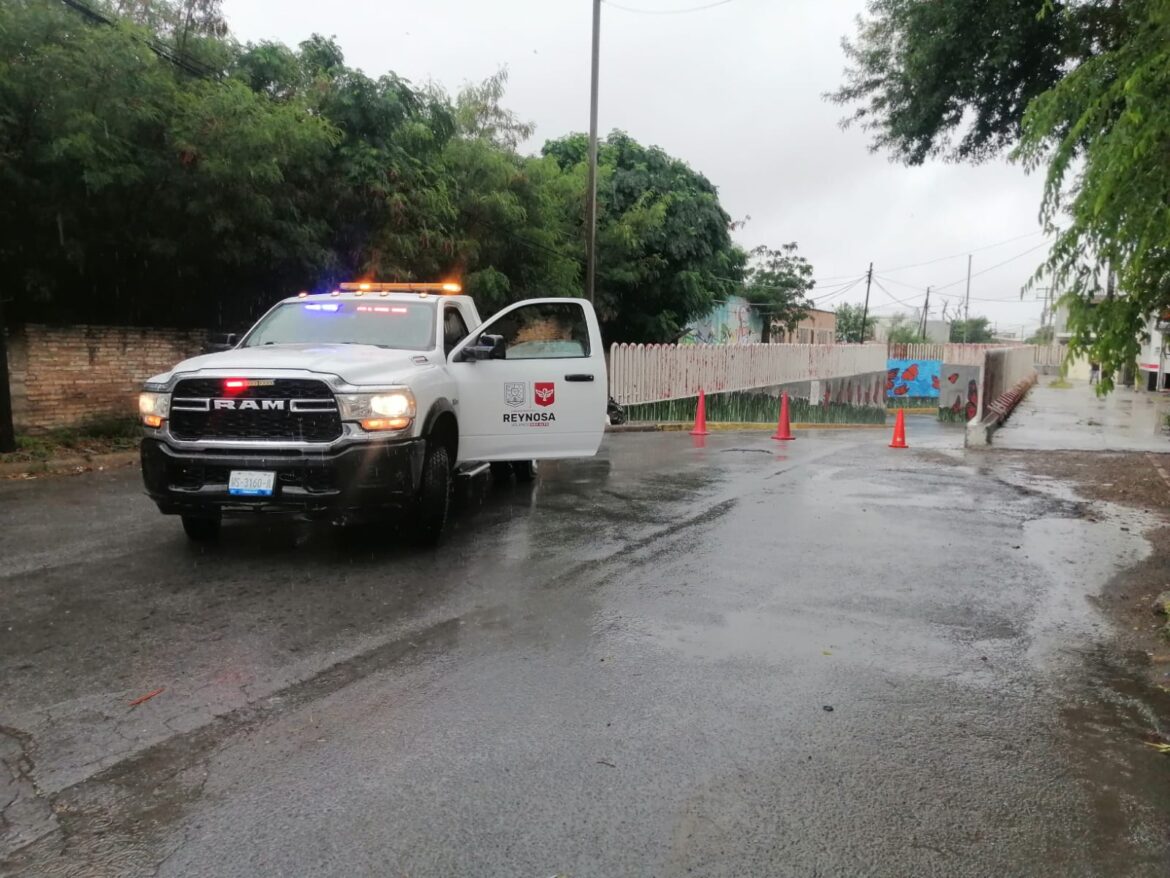 Invita Gobierno de Reynosa a circular con precaución debido a las lluvias