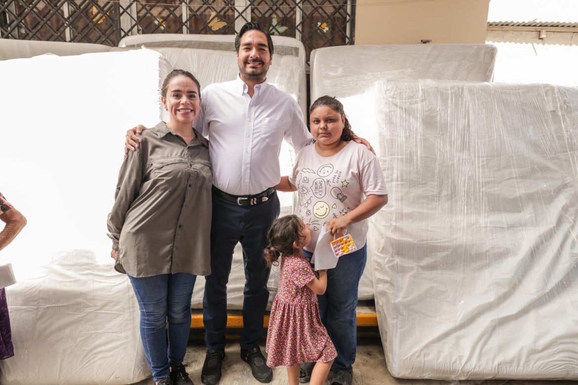 Apoya Alcalde Carlos Peña Ortiz bienestar de familias vulnerables