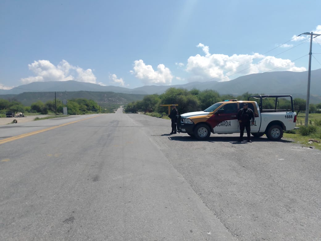 Mantiene Guardia Estatal vigilancia en carreteras, brechas y accesos a ejidos