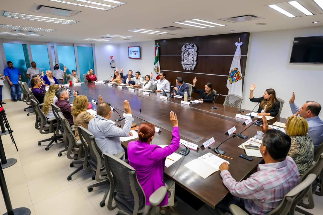 Presidió Carlos Peña Ortiz Tercera Sesión del Cabildo de Reynosa